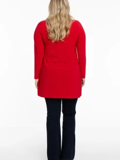 YOEK Damen Bluse in rot