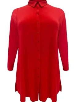 YOEK Damen Bluse in rot