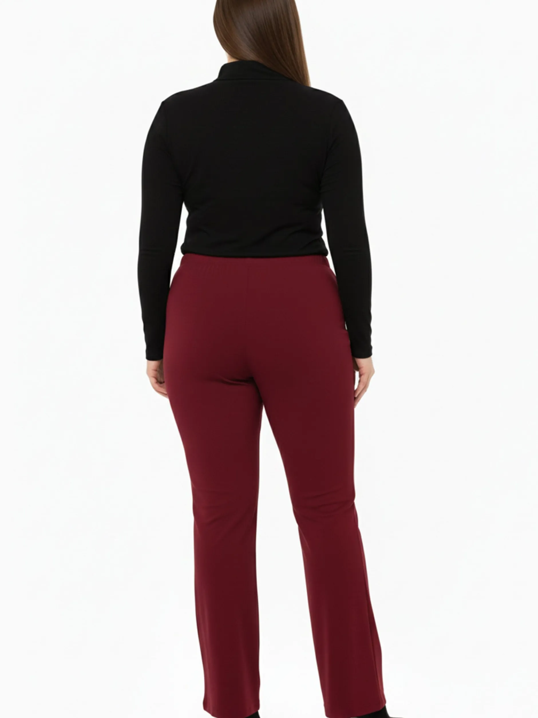 YOEK Damen Hose in rot