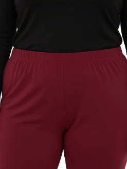 YOEK Damen Hose in rot