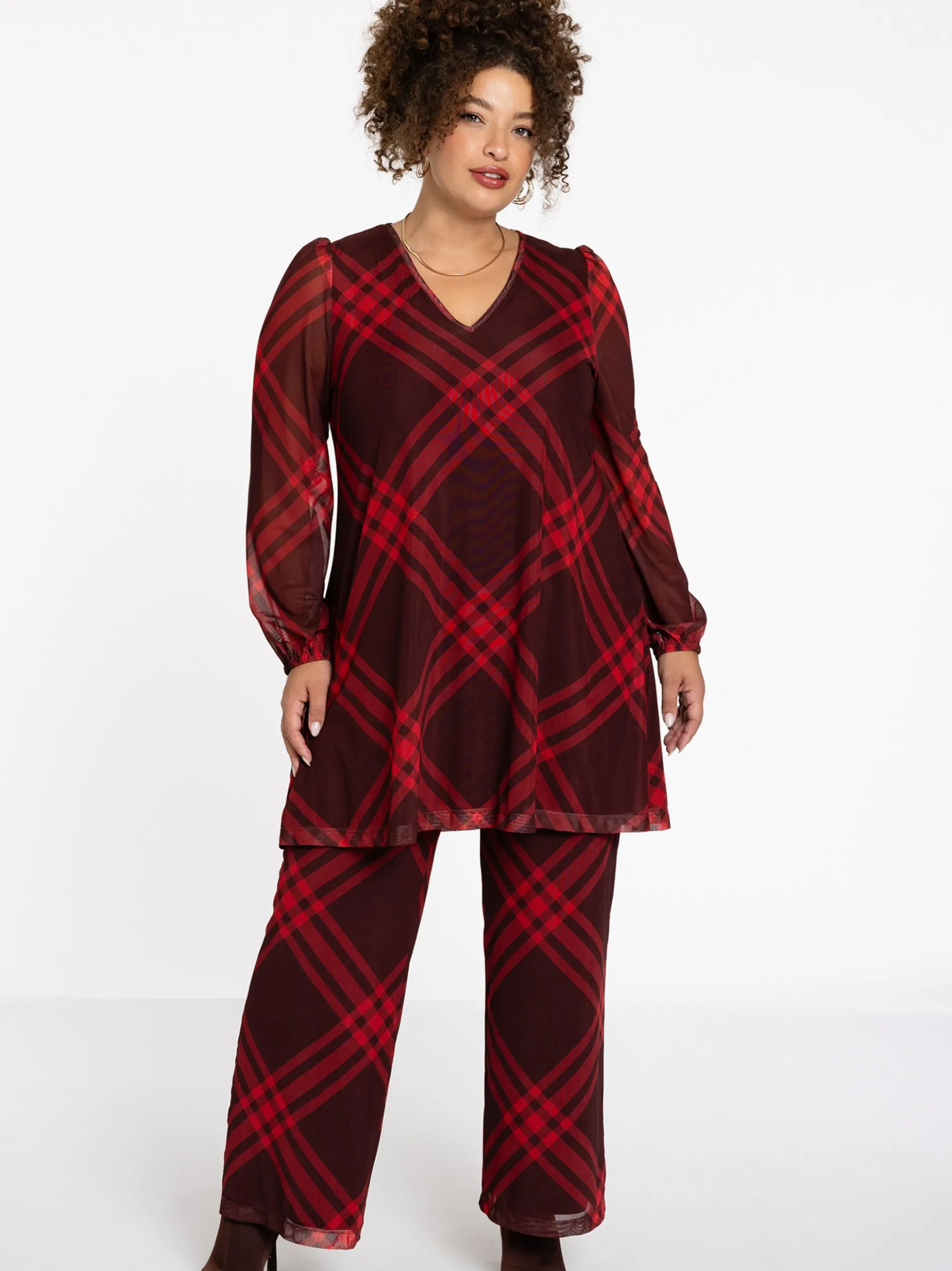 YOEK Damen Hose in rot