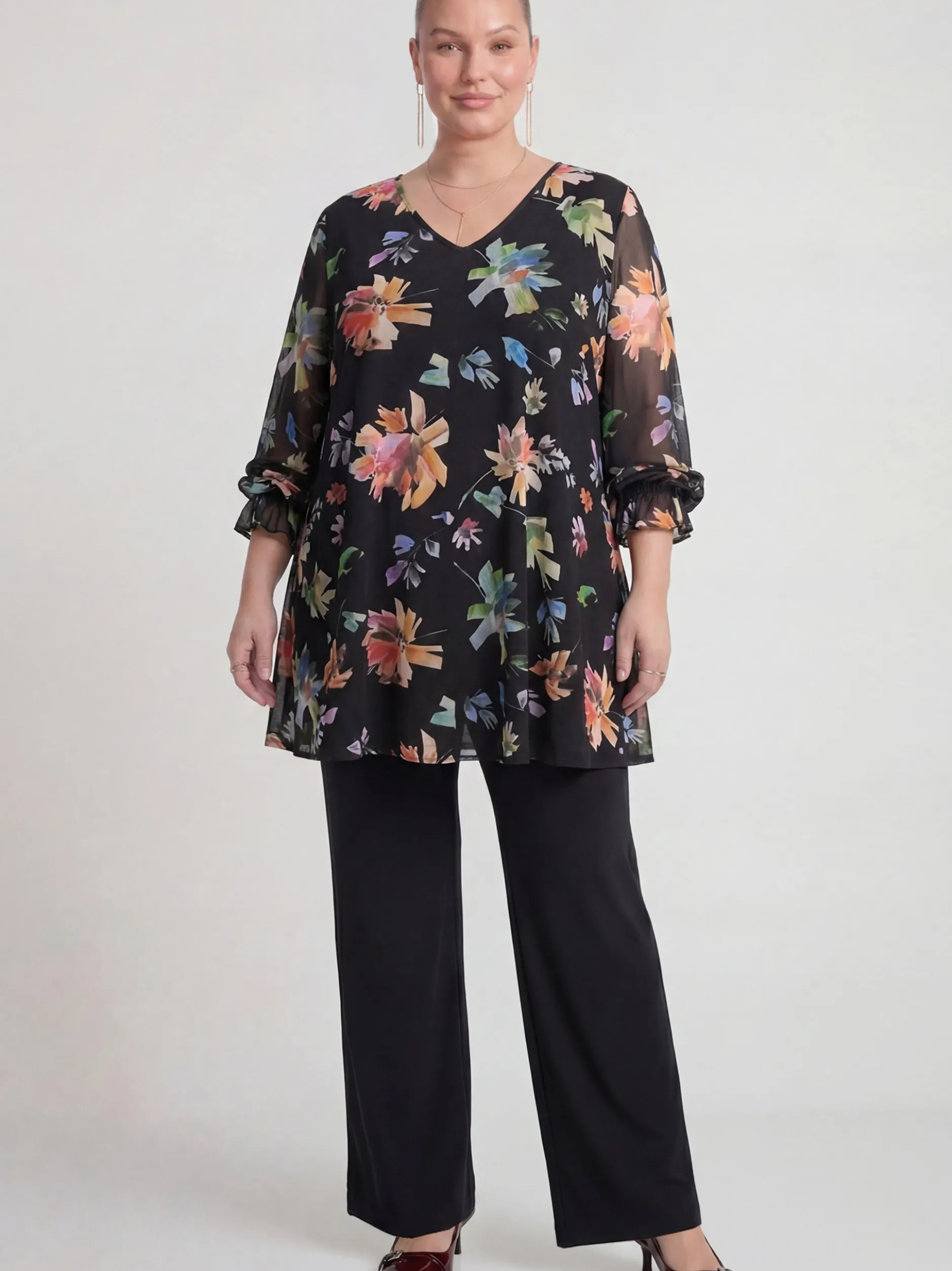 YOEK Damen Hose in schwarz