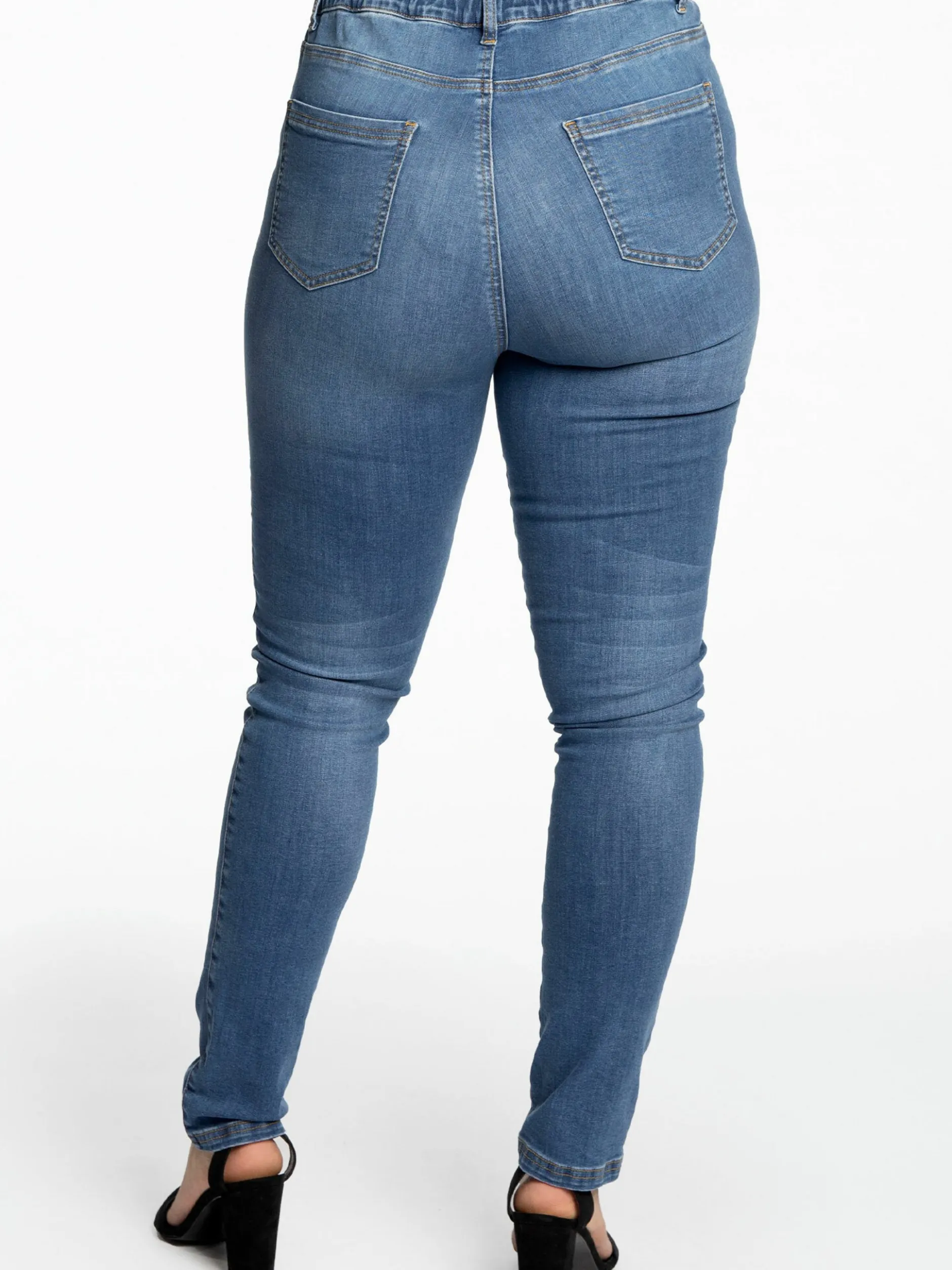 YOEK Damen Jeans in denim