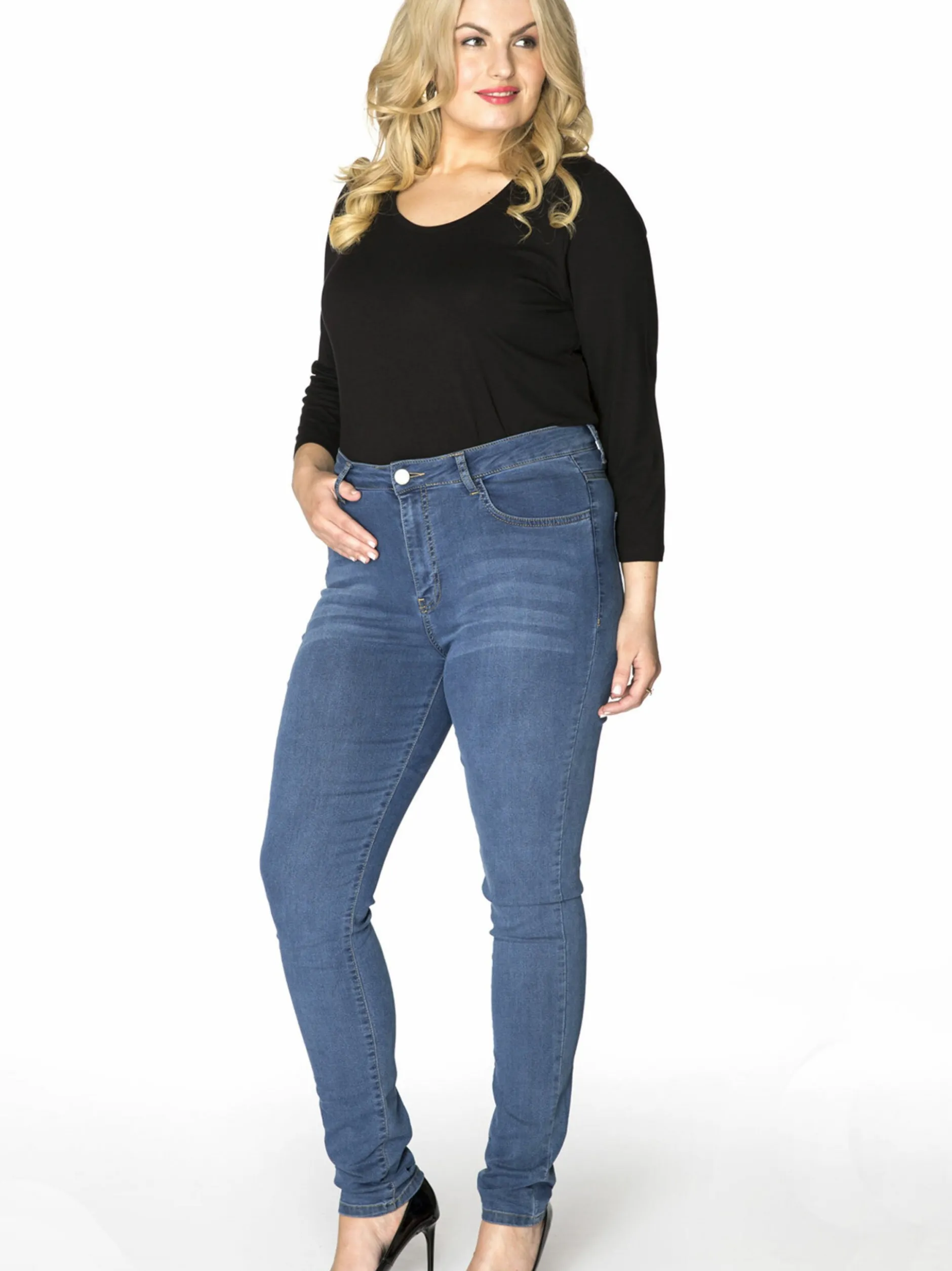 YOEK Damen Jeans in denim