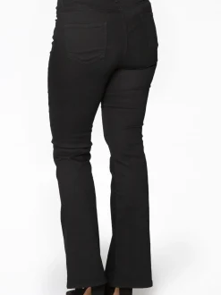 YOEK Damen Jeans in schwarz