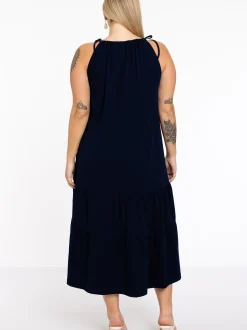 YOEK Damen Kleid in blau