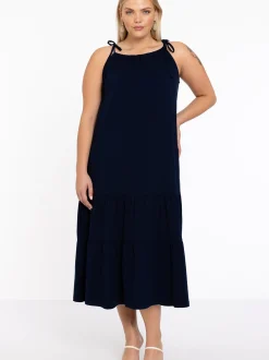 YOEK Damen Kleid in blau