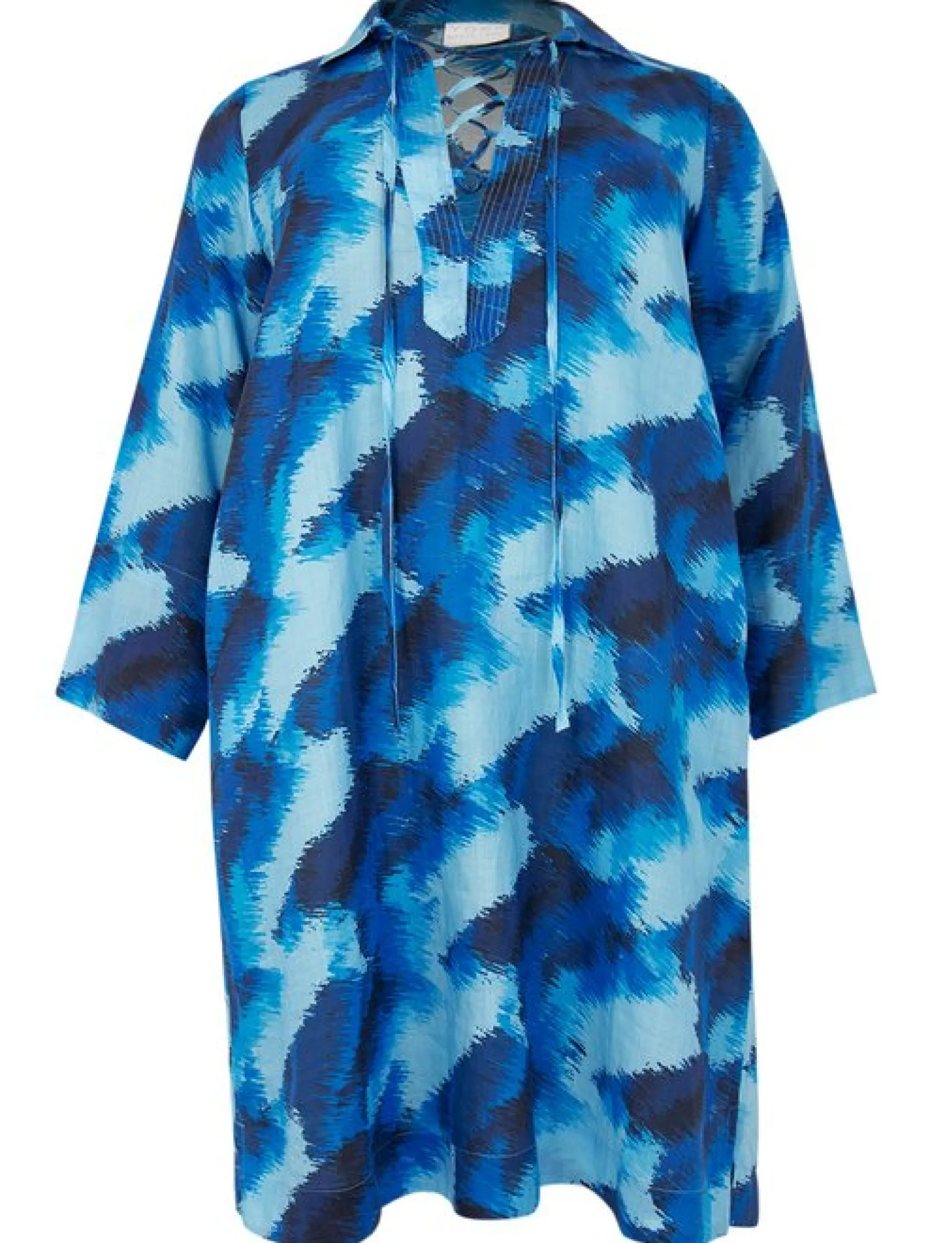 YOEK Damen Kleid in blau