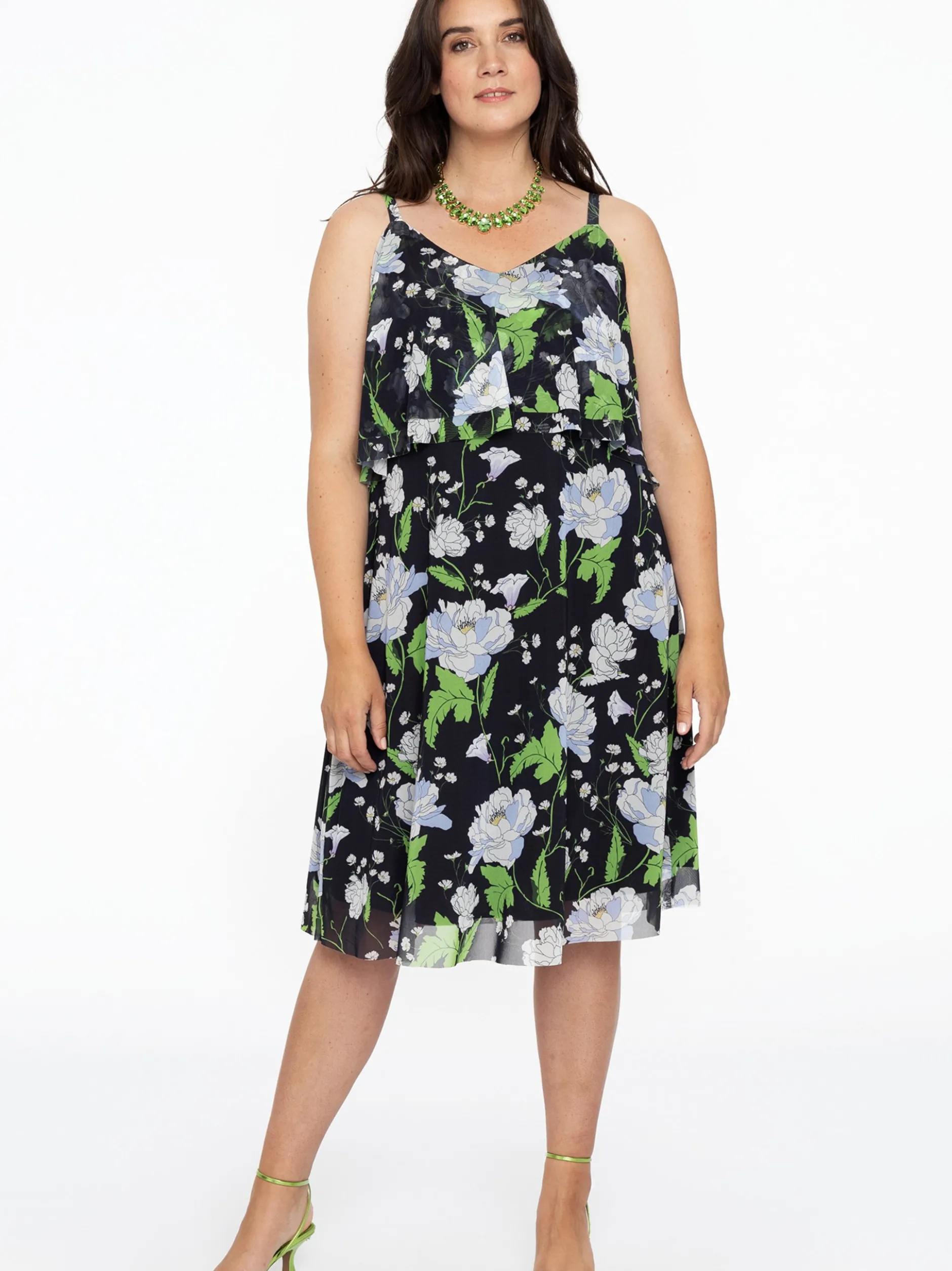 YOEK Damen Kleid in blau