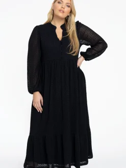 YOEK Damen Kleid in blau