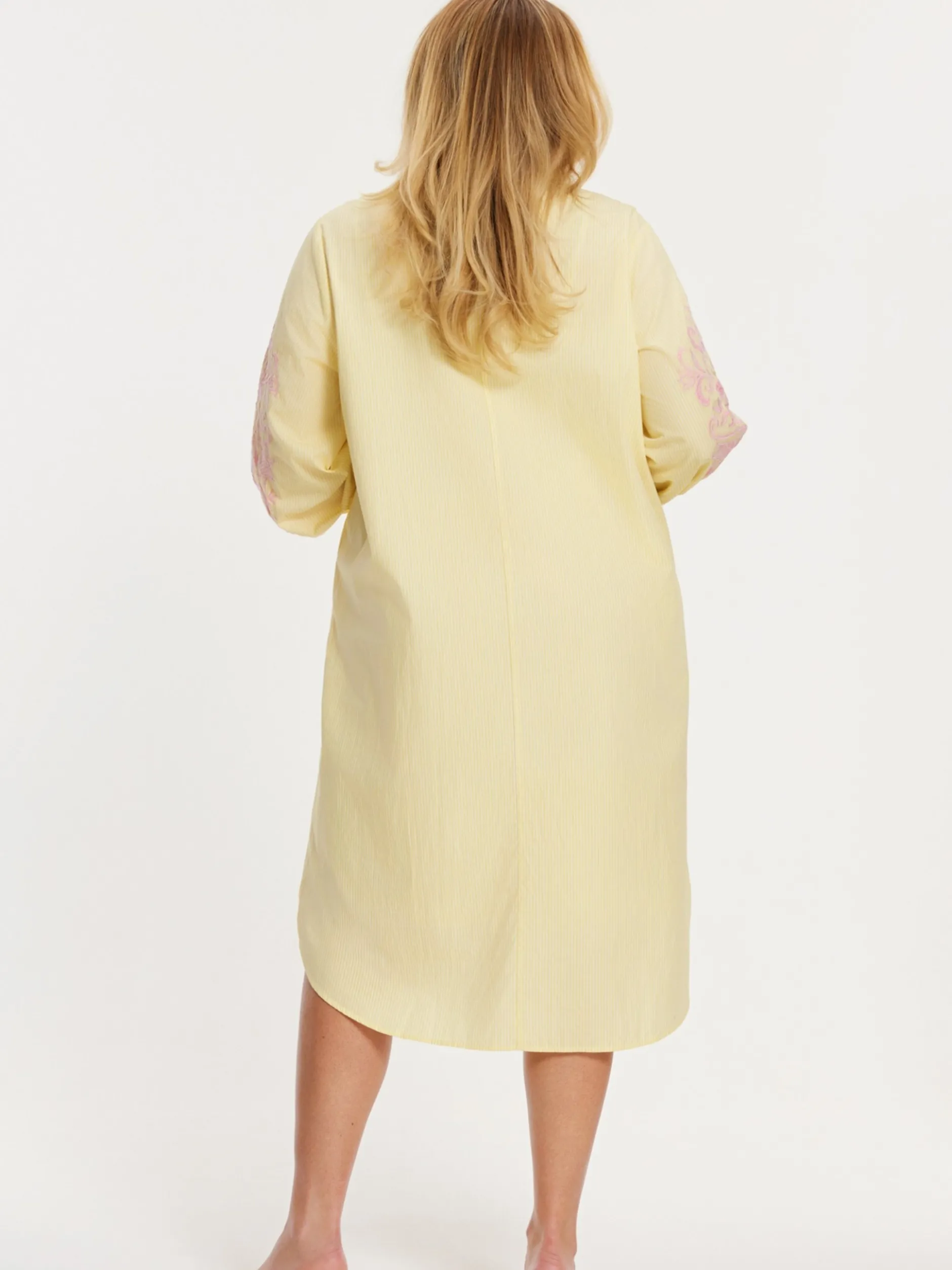 YOEK Damen Kleid in gelb