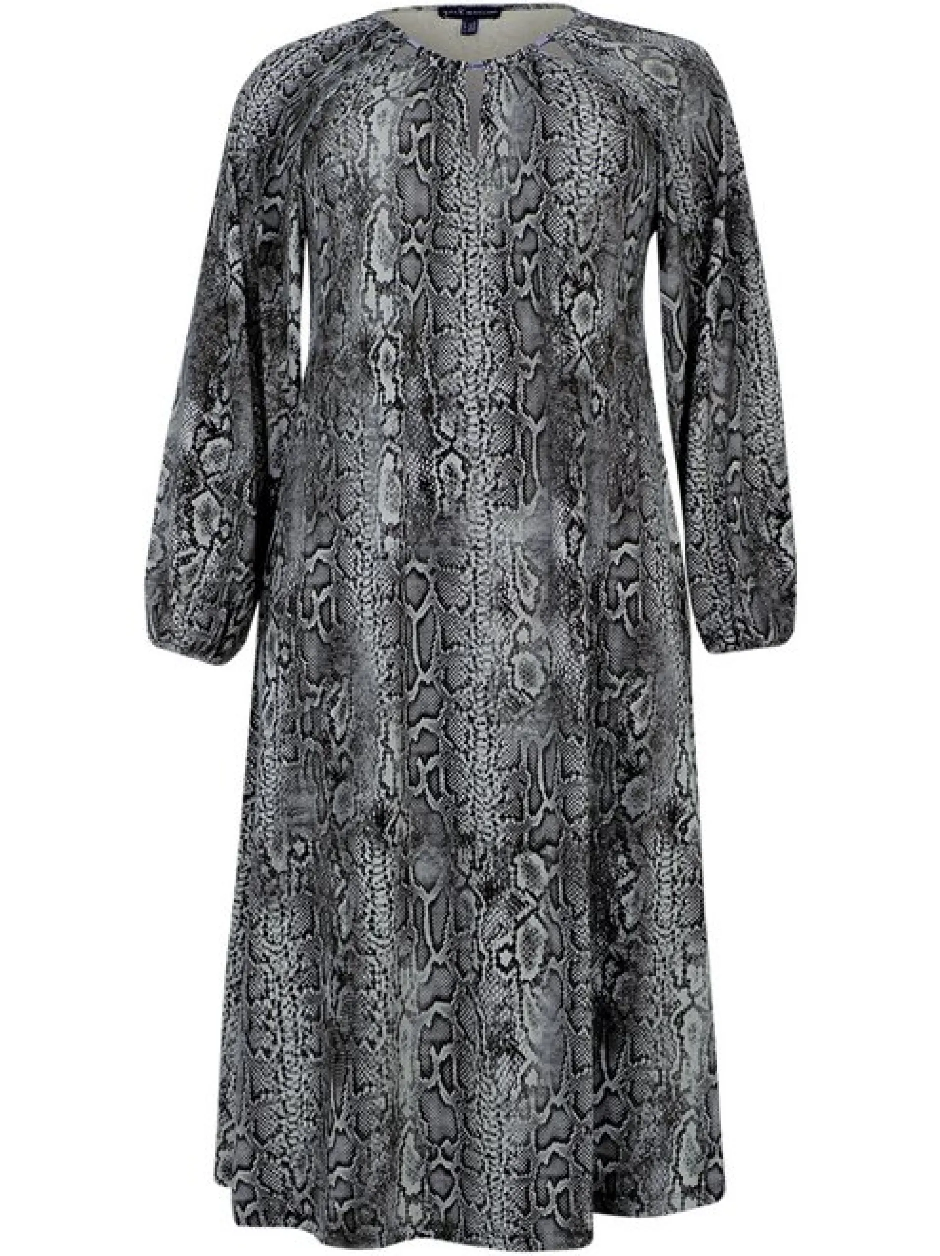 YOEK Damen Kleid in grau
