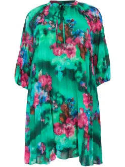 YOEK Damen Kleid in grün