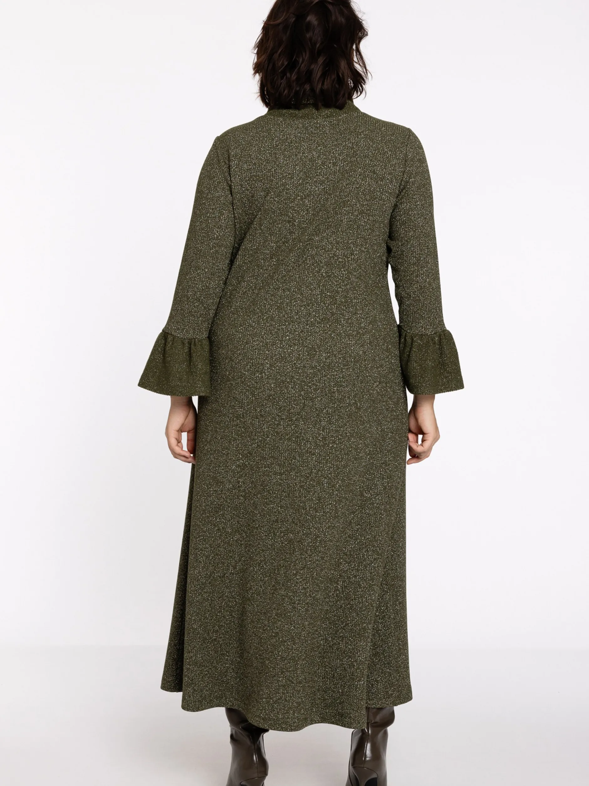 YOEK Damen Kleid in grün