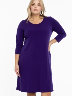 YOEK Damen Kleid in lila