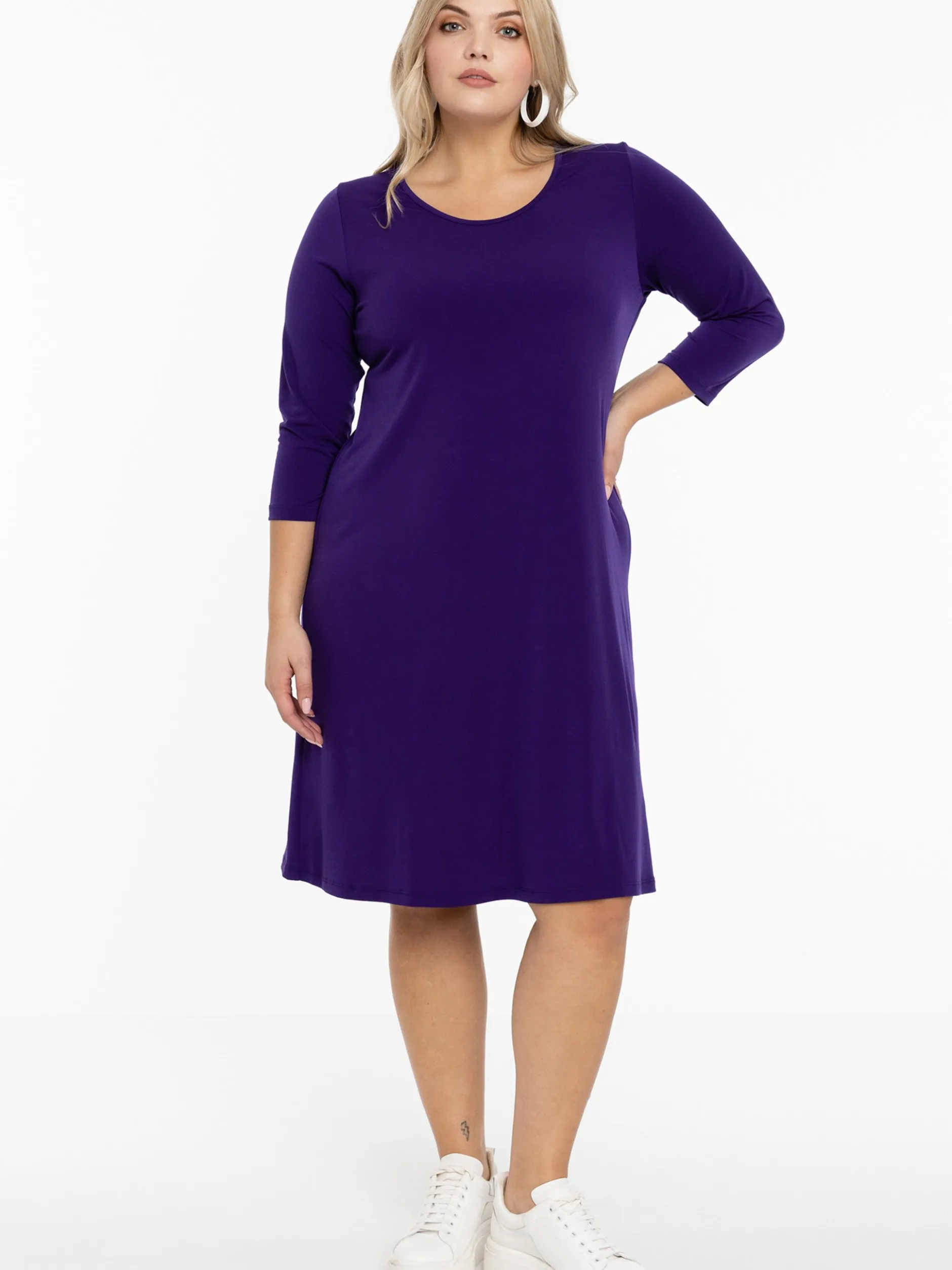 YOEK Damen Kleid in lila