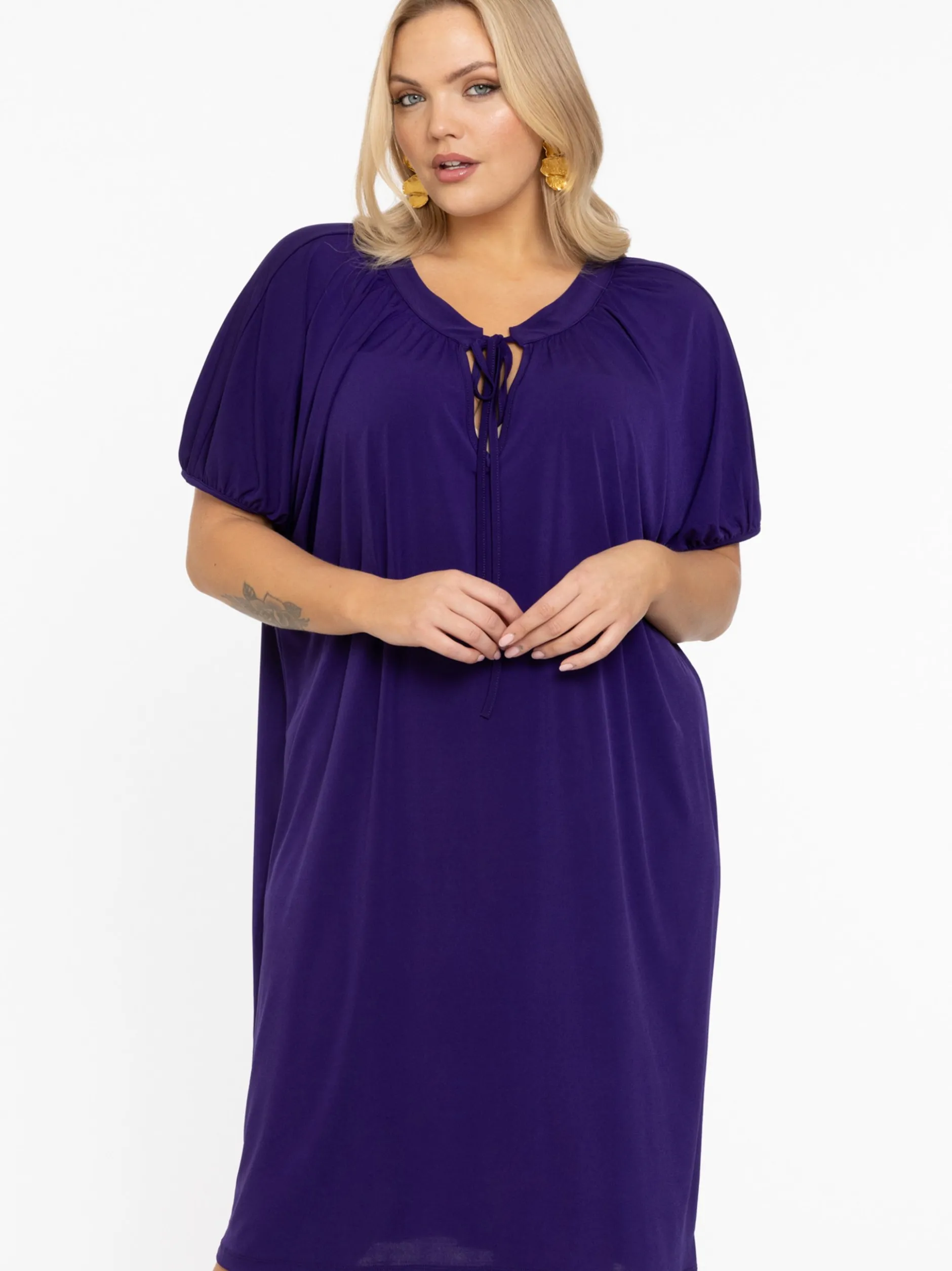 YOEK Damen Kleid in lila