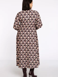 YOEK Damen Kleid in mehrfarbig