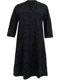 YOEK Damen Kleid in schwarz
