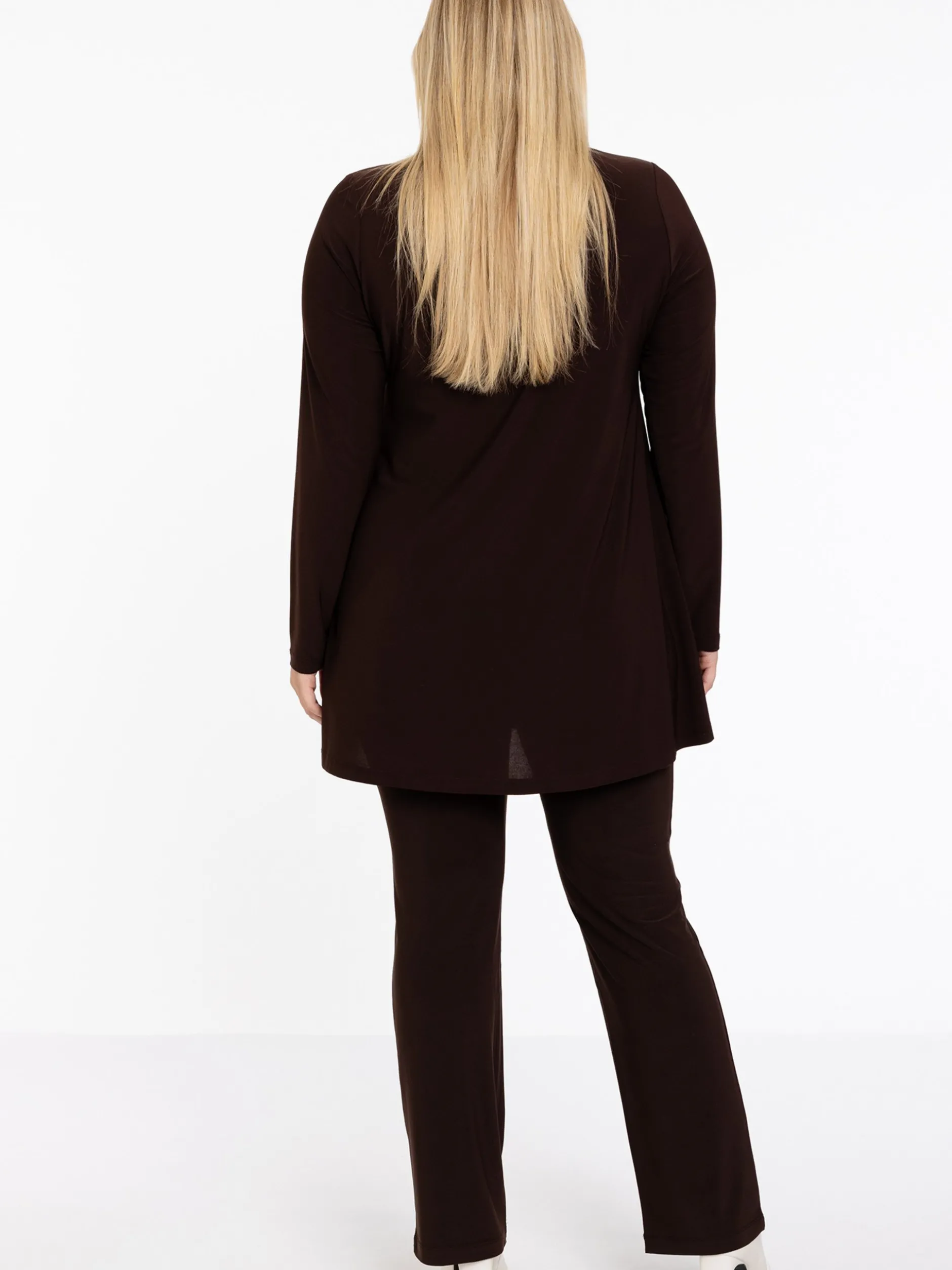 YOEK Damen Leggings in braun
