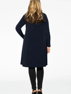 YOEK Damen Strickjacke in blau