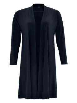 YOEK Damen Strickjacke in blau
