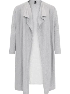 YOEK Damen Strickjacke in grau