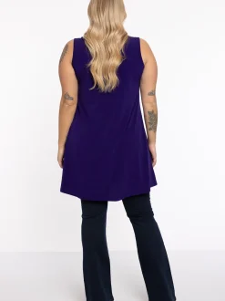 YOEK Damen Top in lila