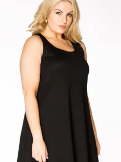 YOEK Damen Top in schwarz