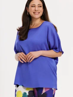 YOEK Damen T-shirt in blau
