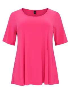 YOEK Damen T-Shirt in rosa