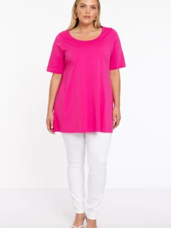 YOEK Damen T-shirt in rosa