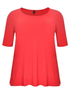 YOEK Damen T-Shirt in rot