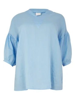 YOEK Damen Tunika in blau