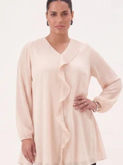 YOEK Damen Tunika in rosa