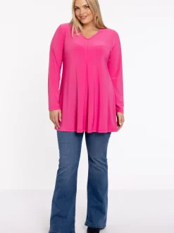YOEK Damen Tunika in rosa