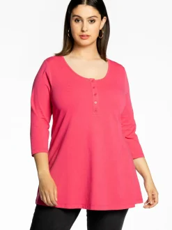 YOEK Damen Tunika in rosa