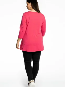 YOEK Damen Tunika in rosa