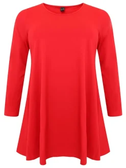 YOEK Damen Tunika in rot