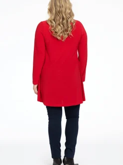 YOEK Damen Tunika in rot