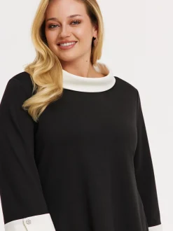 YOEK Damen Tunika in schwarz