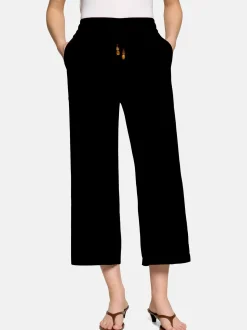 zero Damen Hose in schwarz