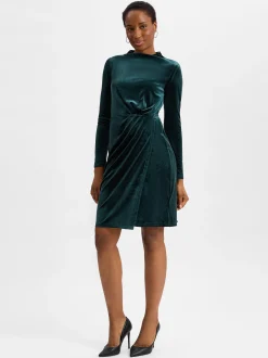 zero Damen Kleid in tanne