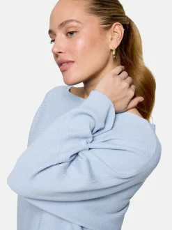 zero Damen Strickpullover in bleached