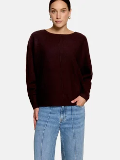 zero Damen Strickpullover in schwarz