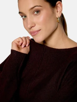 zero Damen Strickpullover in schwarz