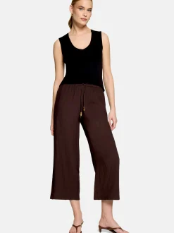 zero Damen Top in schwarz