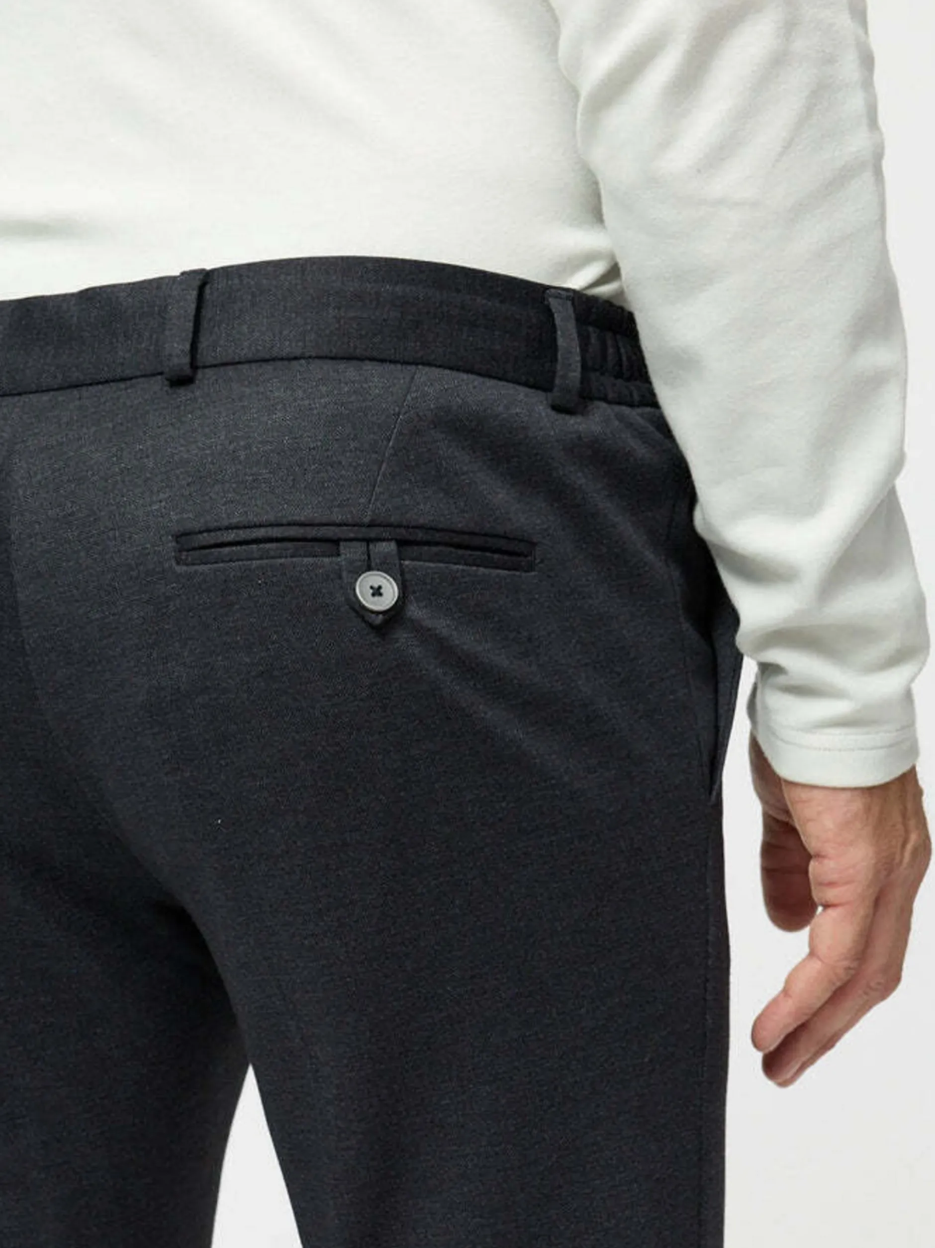 Zuitable Herren Baukasten-Hose -DiSpartaflex-SE in schwarz